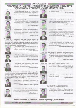 Przegląd Nekielski 10 / 2002 strona 5