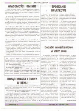 Przegląd Nekielski 02 / 2003 strona 6