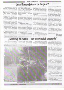 Przegląd Nekielski 03 / 2003 strona 3
