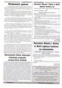 Przegląd Nekielski 03 / 2003 strona 6