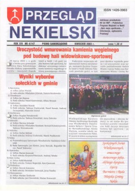 Przegląd Nekielski 04 / 2003 strona 1
