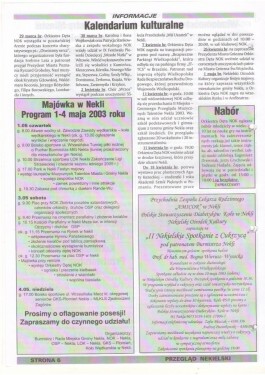 Przegląd Nekielski 04 / 2003 strona 6