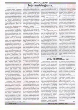 Przegląd Nekielski 05 / 2003 strona 2