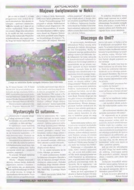 Przegląd Nekielski 05 / 2003 strona 3