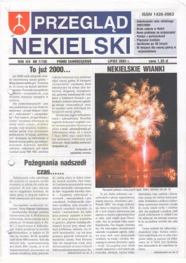 Przegląd Nekielski 07 / 2003 strona 1