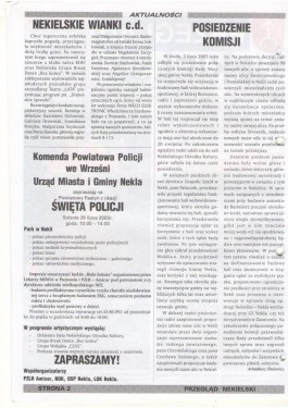 Przegląd Nekielski 07 / 2003 strona 2
