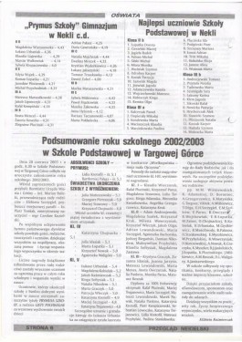 Przegląd Nekielski 07 / 2003 strona 6