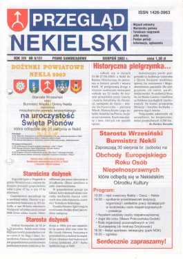 Przegląd Nekielski 08 / 2003 strona 1