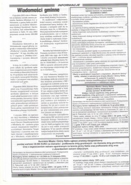 Przegląd Nekielski 01 / 2004 strona 6