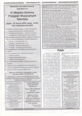Przegląd Nekielski 02 / 2004 strona 6
