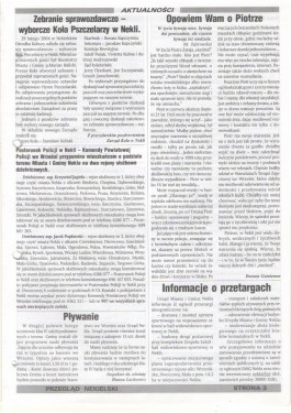 Przegląd Nekielski 03 / 2004 strona 3