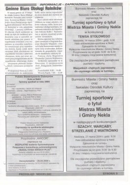 Przegląd Nekielski 03 / 2004 strona 5