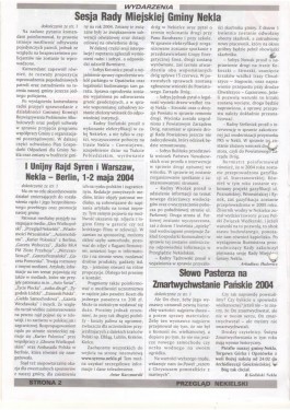Przegląd Nekielski 04 / 2004 strona 2