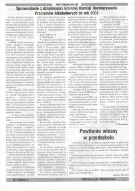 Przegląd Nekielski 04 / 2004 strona 5