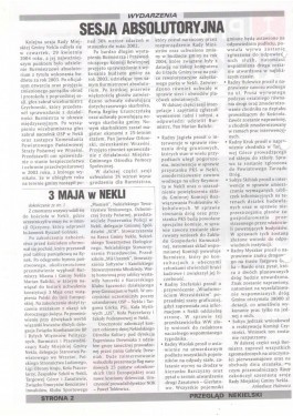 Przegląd Nekielski 05 / 2004 strona 2