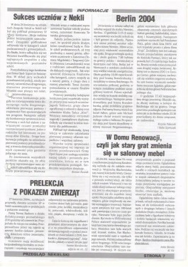 Przegląd Nekielski 05 / 2004 strona 6