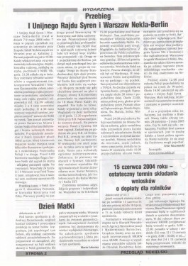 Przegląd Nekielski 06 / 2004 strona 2
