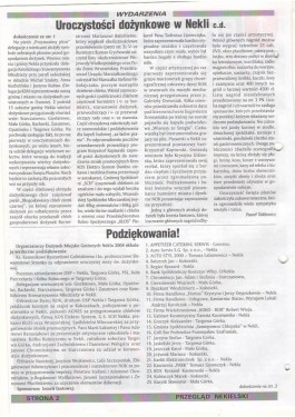 Przegląd Nekielski 09 / 2004 strona 2