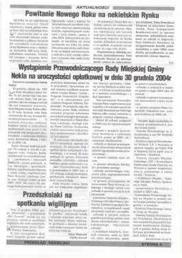 Przegląd Nekielski 01 / 2005 strona 5