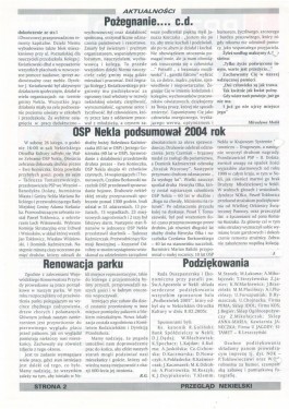 Przegląd Nekielski 03 / 2005 strona 2