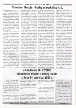 Przegląd Nekielski 07 / 2005 strona 4