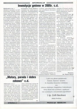 Przegląd Nekielski 08 / 2005 strona 2