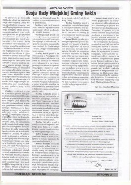 Przegląd Nekielski 12 / 2005 strona 3