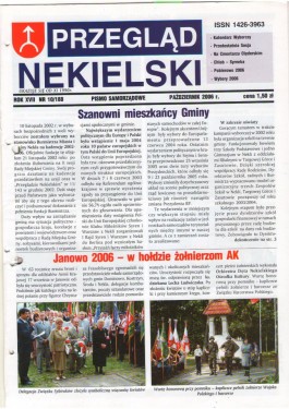 Przegląd Nekielski 10 / 2006 strona 1