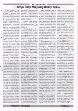 Przegląd Nekielski 10 / 2006 strona 5