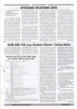 Przegląd Nekielski 01 / 2007 strona 3