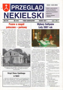 Przegląd Nekielski 03 / 2007 strona 1