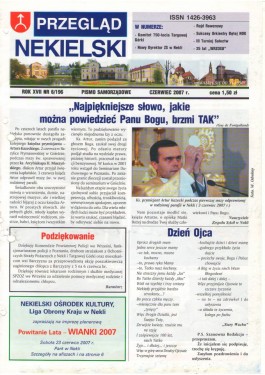 Przegląd Nekielski 06 / 2007 strona 1