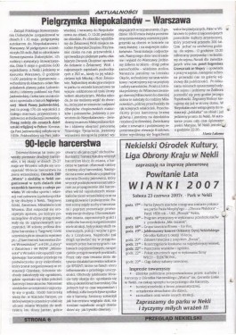 Przegląd Nekielski 06 / 2007 strona 6