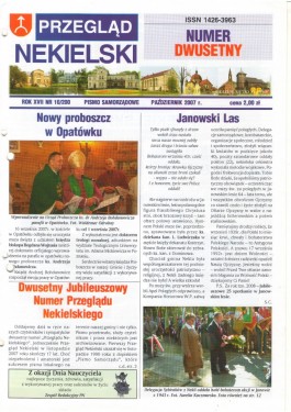 Przegląd Nekielski 10 / 2007 strona 1