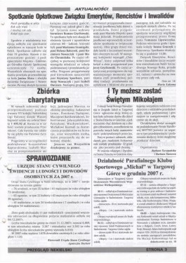 Przegląd Nekielski 01 / 2008 strona 3