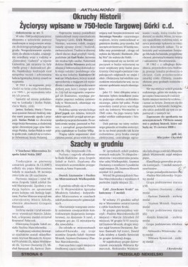 Przegląd Nekielski 01 / 2008 strona 6