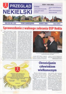 Przegląd Nekielski 03 / 2008 strona 1