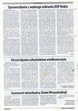 Przegląd Nekielski 03 / 2008 strona 2