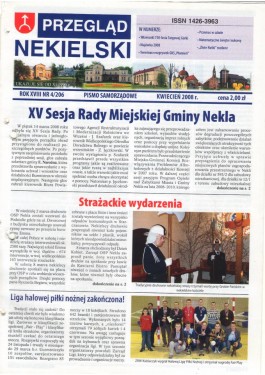 Przegląd Nekielski 04 / 2008 strona 1