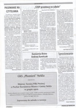 Przegląd Nekielski 04 / 2008 strona 6