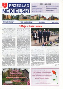 Przegląd Nekielski 05 / 2008 strona 1