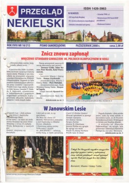 Przegląd Nekielski 10 / 2008 strona 1