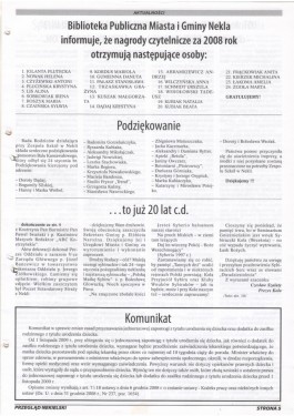 Przegląd Nekielski 02 / 2009 strona 5
